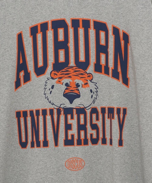 PBLIM（ページボーイリム）の「PAGEBOYLIM/ディスカスAUカレッジT（Tシャツ/カットソー・レディース・オフホワイト/グレー・MEDIUM/LARGE）」の6枚目の写真