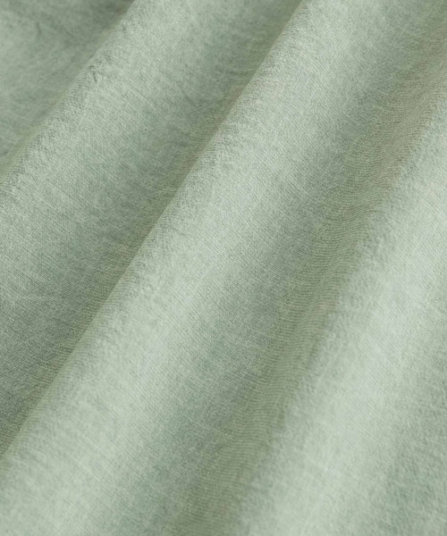 ADAM ET ROPE'（アダムエロペ）の「【RIRANCHA】吸水速乾 ワイド テーパード アンクルパンツ/イージーケア（その他パンツ・メンズ・ブラック/ライトグリーン・S/M/L）」の12枚目の写真