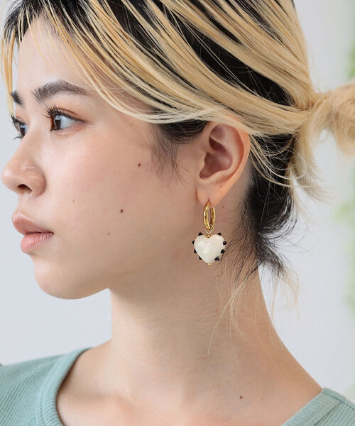 sandralexandra / Milagros Heart pierced ピアス