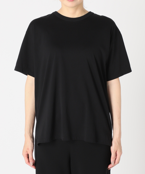 AP STUDIO（エーピーストゥディオ）の「SCENTOF シルキーコットンTシャツ（Tシャツ/カットソー・レディース・ブラック/ホワイト/チャコールグレー・FREE）」の16枚目の写真