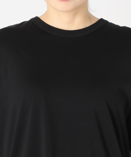 AP STUDIO（エーピーストゥディオ）の「SCENTOF シルキーコットンTシャツ（Tシャツ/カットソー・レディース・ブラック/ホワイト/チャコールグレー・FREE）」の19枚目の写真