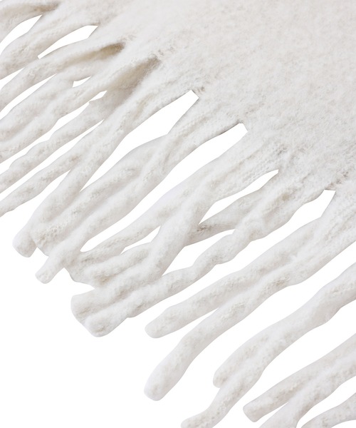 MILKFED.(ミルクフェド)の「BASIC SOLID STOLE(ストール/ショール・レディース・ライトブルー/チャコール/グレー/オフホワイト・ONE SIZE)」の8枚目の写真