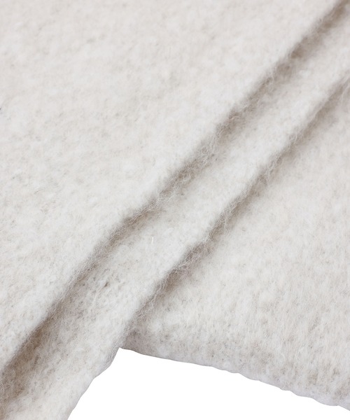 MILKFED.(ミルクフェド)の「BASIC SOLID STOLE(ストール/ショール・レディース・ライトブルー/チャコール/グレー/オフホワイト・ONE SIZE)」の10枚目の写真