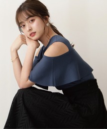 PROPORTION BODY DRESSING | ショルダーフレアニット / 1212270700(ニット/セーター)