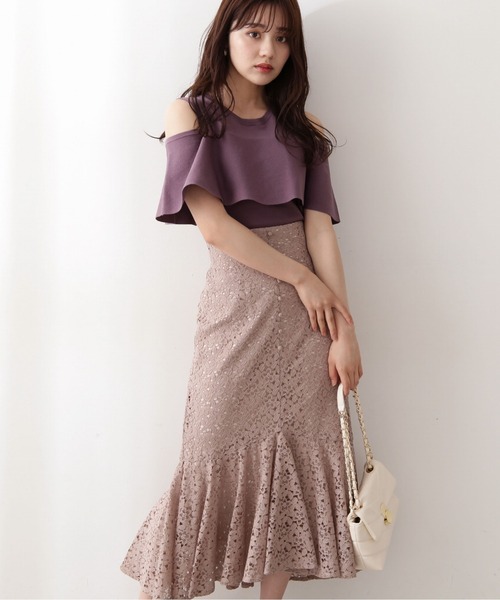 PROPORTION BODY DRESSING(プロポーションボディドレッシング)の「ショルダーフレアニット / 1212270700(ニット/セーター・レディース・ブラック/グリーン/ブラウン系その他・FREE)」の13枚目の写真