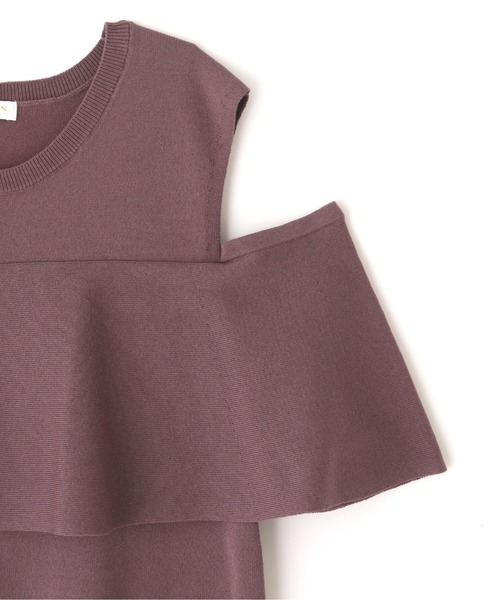 PROPORTION BODY DRESSING(プロポーションボディドレッシング)の「ショルダーフレアニット / 1212270700(ニット/セーター・レディース・ブラック/グリーン/ブラウン系その他・FREE)」の19枚目の写真