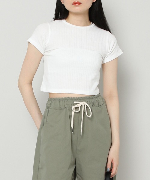 ALAND(エーランド)の「3.3Field Trip/BASIC CAP T 2297676(Tシャツ/カットソー・レディース・ライトブルー/セージグリーン/アイボリー・FREE)」の1枚目の写真