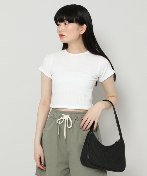 ALAND(エーランド)の「3.3Field Trip/BASIC CAP T 2297676(Tシャツ/カットソー・レディース・ライトブルー/セージグリーン/アイボリー・FREE)」の5枚目の写真