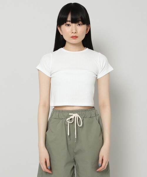 ALAND(エーランド)の「3.3Field Trip/BASIC CAP T 2297676(Tシャツ/カットソー・レディース・ライトブルー/セージグリーン/アイボリー・FREE)」の6枚目の写真