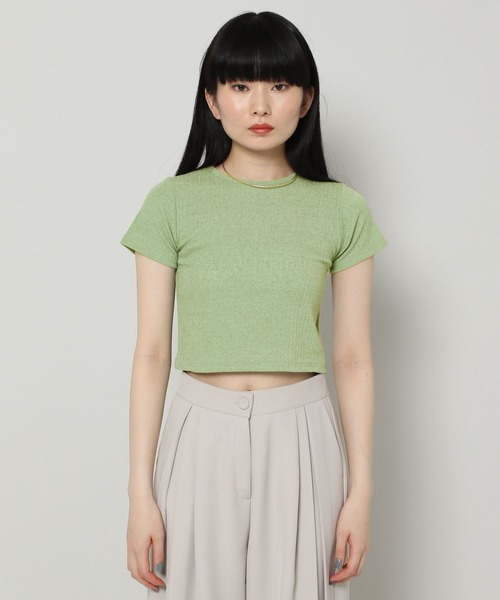 ALAND(エーランド)の「3.3Field Trip/BASIC CAP T 2297676(Tシャツ/カットソー・レディース・ライトブルー/セージグリーン/アイボリー・FREE)」の8枚目の写真