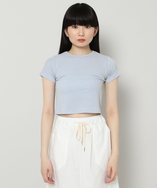 ALAND(エーランド)の「3.3Field Trip/BASIC CAP T 2297676(Tシャツ/カットソー・レディース・ライトブルー/セージグリーン/アイボリー・FREE)」の11枚目の写真