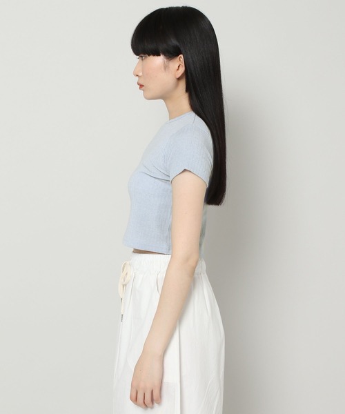 ALAND(エーランド)の「3.3Field Trip/BASIC CAP T 2297676(Tシャツ/カットソー・レディース・ライトブルー/セージグリーン/アイボリー・FREE)」の12枚目の写真