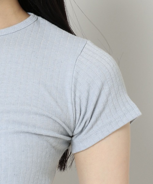 ALAND(エーランド)の「3.3Field Trip/BASIC CAP T 2297676(Tシャツ/カットソー・レディース・ライトブルー/セージグリーン/アイボリー・FREE)」の15枚目の写真