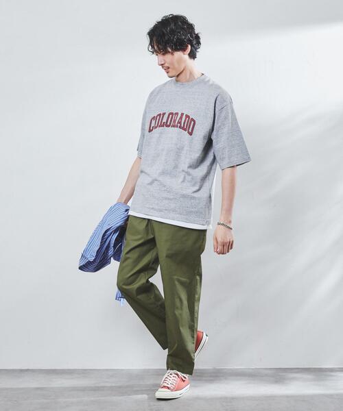 coen（コーエン）の「ギャバイージーパンツ(セットアップ対応)（チノパンツ・メンズ・ベージュ/ネイビー/オリーブ・SMALL/MEDIUM/LARGE/X-LARGE）」の16枚目の写真