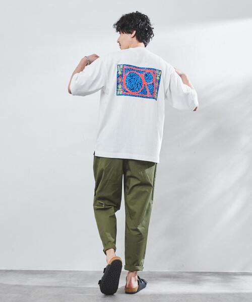 coen（コーエン）の「ギャバイージーパンツ(セットアップ対応)（チノパンツ・メンズ・ベージュ/ネイビー/オリーブ・SMALL/MEDIUM/LARGE/X-LARGE）」の20枚目の写真