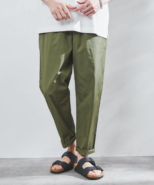 coen（コーエン）の「ギャバイージーパンツ(セットアップ対応)（チノパンツ・メンズ・ベージュ/ネイビー/オリーブ・SMALL/MEDIUM/LARGE/X-LARGE）」の21枚目の写真
