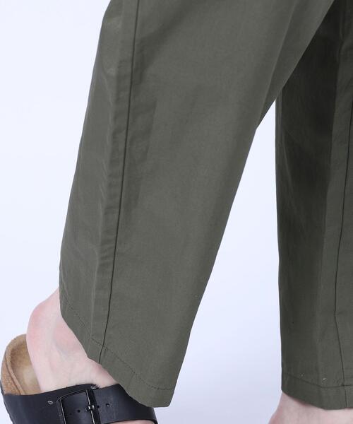 coen（コーエン）の「ギャバイージーパンツ(セットアップ対応)（チノパンツ・メンズ・ベージュ/ネイビー/オリーブ・SMALL/MEDIUM/LARGE/X-LARGE）」の9枚目の写真