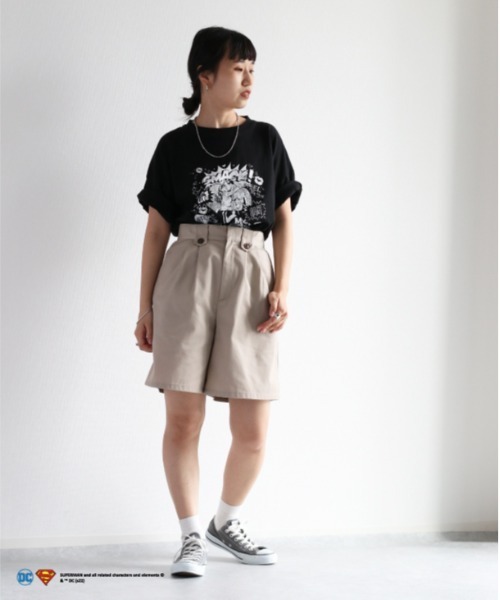 DISCUS(ディスカス)の「DISCUS『SUPERMAN』ビッグシルエットTシャツ(Tシャツ/カットソー・レディース・ブラック/ホワイト・M)」の16枚目の写真