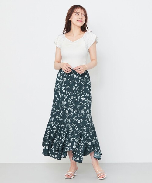 Feroux(フェルゥ)の「【UVカット】プリマレディ ニット(ニット/セーター・レディース・ホワイト系/ブラック系/黄土色系/ベージュ系・F)」の10枚目の写真