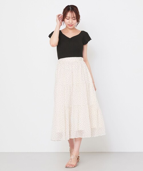 Feroux(フェルゥ)の「【UVカット】プリマレディ ニット(ニット/セーター・レディース・ホワイト系/ブラック系/黄土色系/ベージュ系・F)」の11枚目の写真