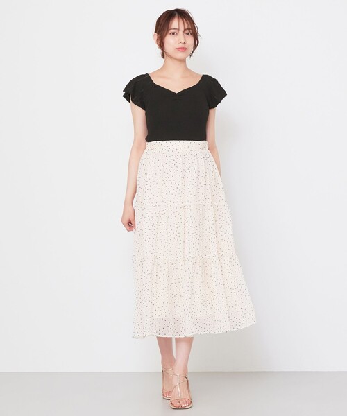 Feroux(フェルゥ)の「【UVカット】プリマレディ ニット(ニット/セーター・レディース・ホワイト系/ブラック系/黄土色系/ベージュ系・F)」の12枚目の写真