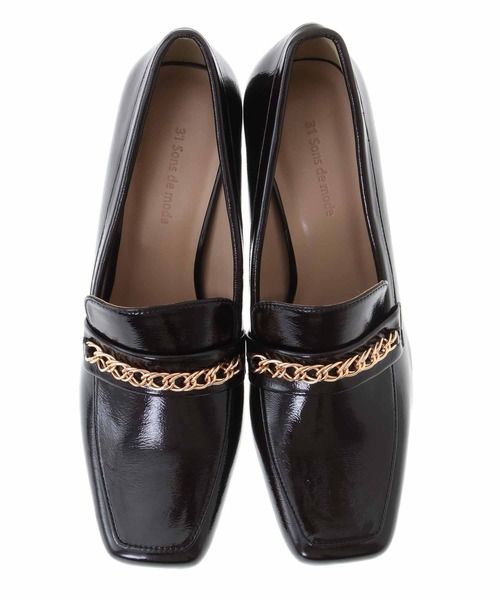 31 Sons de mode(トランテアン ソン ドゥ モード)の「ローファー風パンプス(パンプス・レディース・クリーム/ピンク/ダークブラウン・M/S/L)」の13枚目の写真