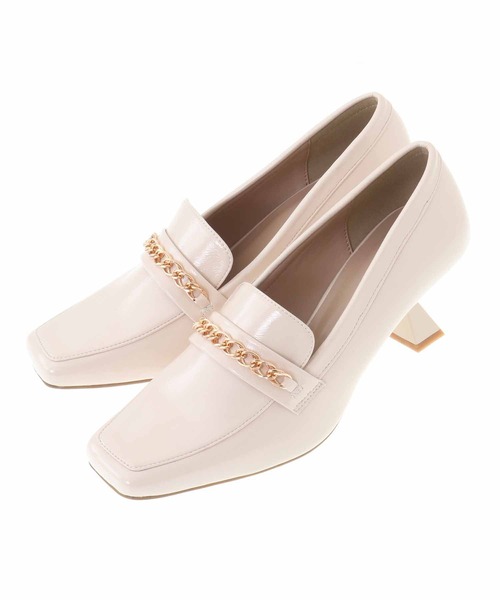 31 Sons de mode(トランテアン ソン ドゥ モード)の「ローファー風パンプス(パンプス・レディース・クリーム/ピンク/ダークブラウン・M/S/L)」の10枚目の写真