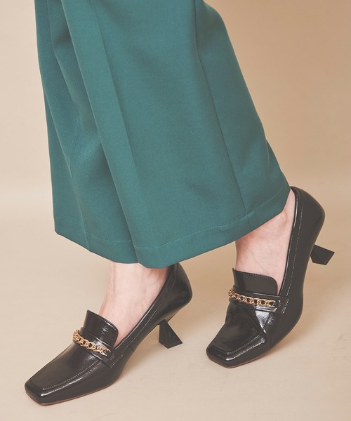 31 Sons de mode(トランテアン ソン ドゥ モード)の「ローファー風パンプス(パンプス・レディース・クリーム/ピンク/ダークブラウン・M/S/L)」の5枚目の写真