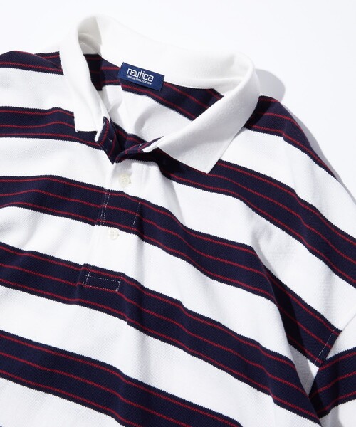NAUTICA（ノーティカ）の「半袖ポロシャツ（ポロシャツ・メンズ・オフホワイト・LARGE）」の2枚目の写真