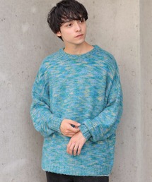 WEGO | WEGO/リバーシブルミックスニットプルオーバー(ニット/セーター)