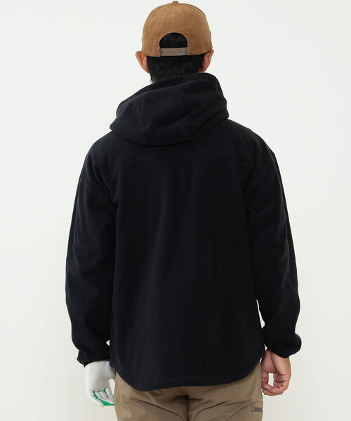 WILD THINGS(ワイルドシングス)の「<UNISEX>WILD THINGS × BEAMS GOLF / 別注 POLARTEC(R) フリース パーカ(ブルゾン・メンズ・ブラック/ベージュ・S/M/L)」の7枚目の写真