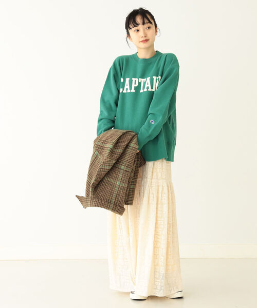 スターバックスxビームス リバースウィーブ スウェット オートミール