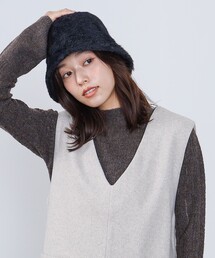 BEAMS HEART | BEAMS HEART / フェイクファー バケット ハット(ハット)