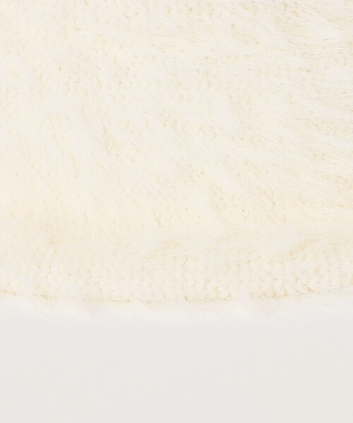 BEAMS HEART（ビームスハート）の「BEAMS HEART / シャギーファー バケット ハット（ハット・レディース・ホワイト/ブラック/ブラウン系その他4・ONE SIZE）」の15枚目の写真