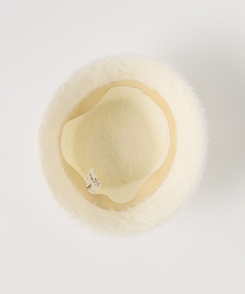 BEAMS HEART（ビームスハート）の「BEAMS HEART / シャギーファー バケット ハット（ハット・レディース・ホワイト/ブラック/ブラウン系その他4・ONE SIZE）」の18枚目の写真