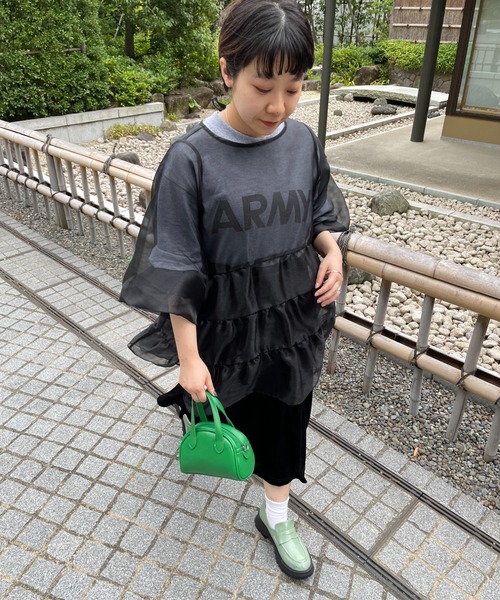 DuKKah（デュカ）の「Dukkah/【低身長向け】ベロアスリットマーメイドスカート（スカート・レディース・ブラック/グレー・X-SMALL）」の12枚目の写真