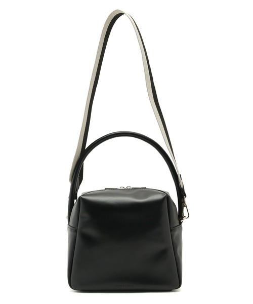 ADAM ET ROPE'（アダムエロペ）の「【2WAY】ワンハンドルMINIキューブバッグ（ハンドバッグ・レディース・ブラック/ワイン・FREE）」の9枚目の写真