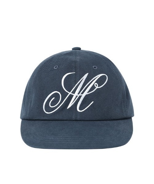 MAHAGRID（マハグリッド）の「『mahagrid/マハグリッド』M LOGO BALL CAP/ロゴデザイン ボールキャップ（キャップ・レディース・ブラック/ネイビー・FREE）」の7枚目の写真