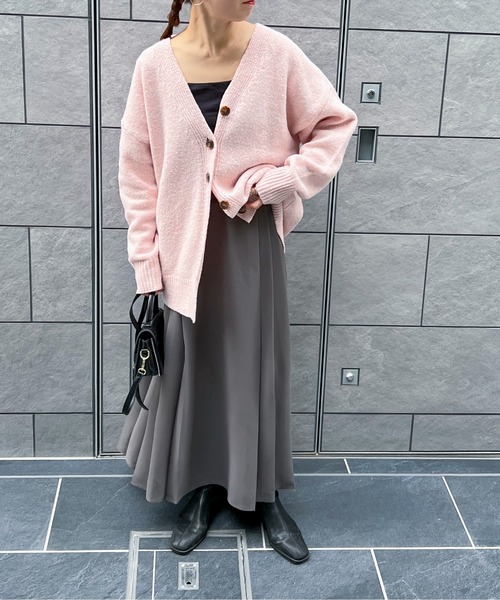 feepur（フェピュール）の「サイドプリーツロングスカート（スカート・レディース・ブラック/グレー/ブラウン・MEDIUM）」の19枚目の写真