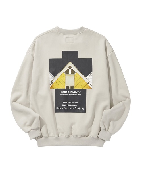 Rea S1 マクロ付き LIBERE（リベーレ）の「LIBERE リベーレ / 1DAY SWEATSHIRT プリント
