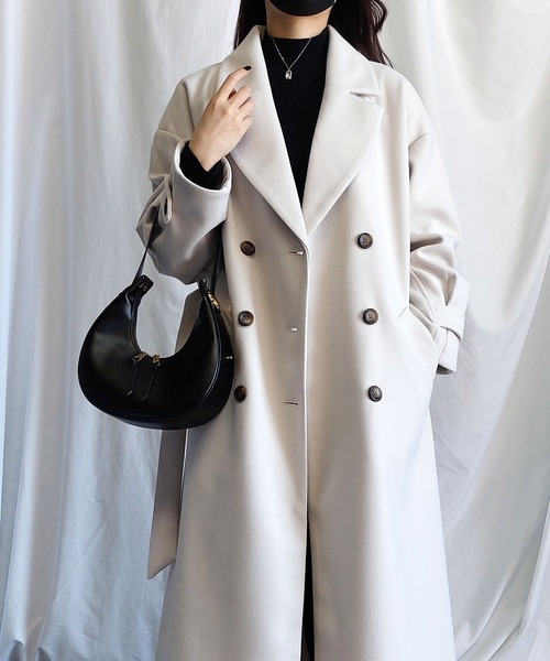 me+em select（ミームセレクト）の「※※【 ２ｗａｙ 】ハーフムーンフォルムハンドバッグ（ハンドバッグ・レディース・ブラック/アイボリー/グリーン/オレンジ・FREE）」の15枚目の写真