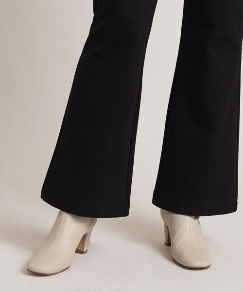 ODETTE E ODILE（オデットエオディール）の「センターシーム ショートブーツ60↓↑（ブーツ・レディース・ブラック/ベージュ/シルバー・22cm/22.5cm/23cm/23.5cm/24cm/24.5cm/25cm/21.5cm）」の2枚目の写真