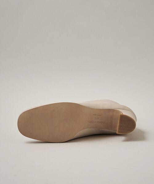 ODETTE E ODILE（オデットエオディール）の「センターシーム ショートブーツ60↓↑（ブーツ・レディース・ブラック/ベージュ/シルバー・22cm/22.5cm/23cm/23.5cm/24cm/24.5cm/25cm/21.5cm）」の7枚目の写真