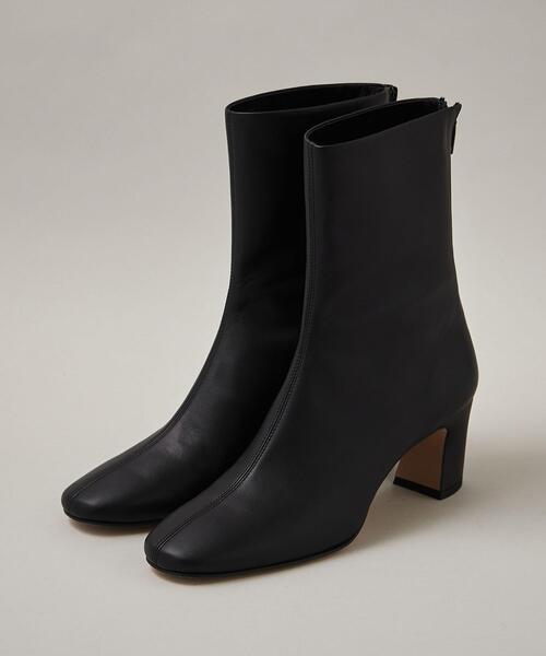 ODETTE E ODILE（オデットエオディール）の「センターシーム ショートブーツ60↓↑（ブーツ・レディース・ブラック/ベージュ/シルバー・22cm/22.5cm/23cm/23.5cm/24cm/24.5cm/25cm/21.5cm）」の19枚目の写真