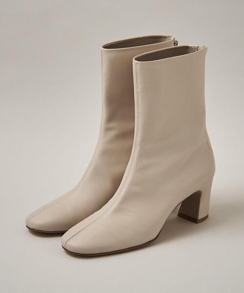 ODETTE E ODILE（オデットエオディール）の「センターシーム ショートブーツ60↓↑（ブーツ・レディース・ブラック/ベージュ/シルバー・22cm/22.5cm/23cm/23.5cm/24cm/24.5cm/25cm/21.5cm）」の20枚目の写真