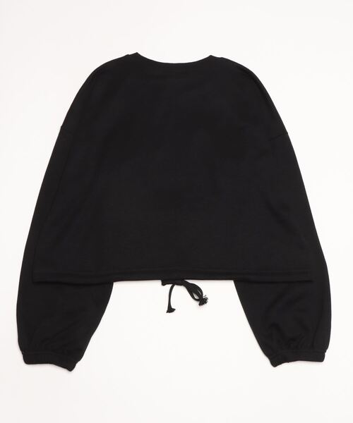 WC（ダブル シー）の「PARISロゴライトスウェット（スウェット・レディース・ブラック/グレー・FREE）」の3枚目の写真