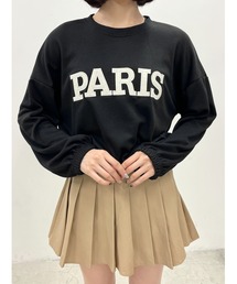PARISロゴライトスウェット