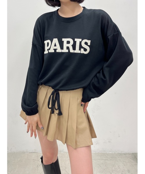 WC（ダブル シー）の「PARISロゴライトスウェット（スウェット・レディース・ブラック/グレー・FREE）」の19枚目の写真