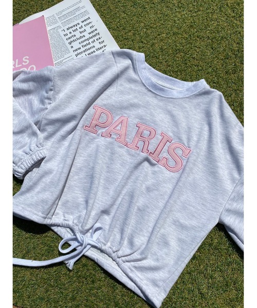 WC（ダブル シー）の「PARISロゴライトスウェット（スウェット・レディース・ブラック/グレー・FREE）」の11枚目の写真