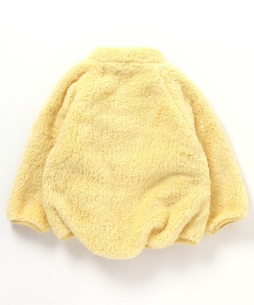 apres les cours（アプレレクール）の「ゆったりファーフリースジャケット（その他アウター・キッズ・パープル/イエロー/アイボリー/ピンク・110/100/130/80/90/120）」の10枚目の写真